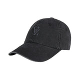 [VARZAR] 3D Monogram Pigment Over Fit Ball Cap Black