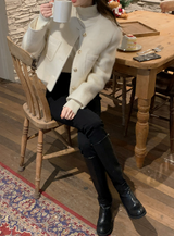 HD Banding Cotton Slim Straight Pants (2color)