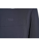 カットスティッチロングTシャツ　チャコール