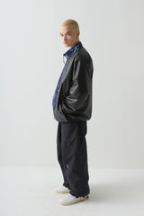 Jブルーフラワージャケット/BSR2223FWJK062 J-BLUE FLOWER JACKET BLACK