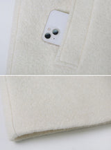 [SHOPPERMADE] Wool Boucle Half Coat