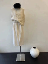クアトロウールニットベスト