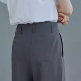 ベルト ループ ストレート スラックス / Belt loop straight slacks