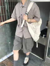 Safari nylon half shirt 