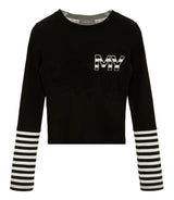 Stripe logo T-shirt 