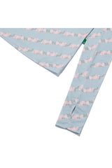 Flower Pattern Turtleneck_Ash Blue (6684830826614)