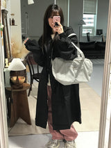 Rectangle nylon shoulder bag