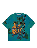ZOIDSファングタイガーオーバーサイズTシャツ/V.A.C.[ Culture ]™️ : ZOIDS Fang Tiger Oversize