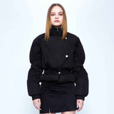 ダブルレイヤードグーズダウンジャケット/Double Layered Goose Down Jacket _ Black