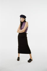 DOT BERET HAT / NAVY