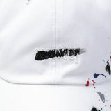 ペインティングボールキャップ / XXXY PAINTING BALL CAP-WHITE