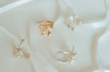 [MADE] リボンリング (14k gold plated)