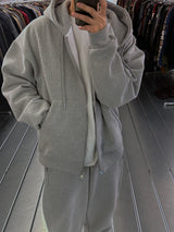 ASCLO Paper Warm Hood Zip Up (5color)