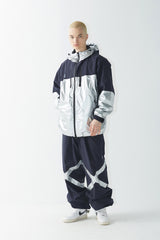 ポットXシルバーストレッチジョガーパンツ / BR2223FWPT02S0 POT-X SILVER STRETCH JOGGER PANTS NAVY