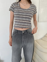 エディションクロップTシャツ/Edison Crop T-shirt (3color)