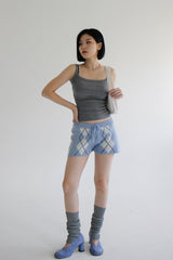 アーガイルニットショートパンツ / Argyle Knit Short Pants (3color)
