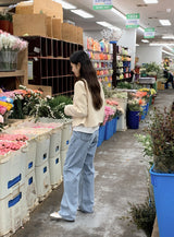 [SHOPPERMADE] オシャレデニムパンツ