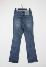 ウエストスリットブーツカットパンツ/no.2326 waist slit bootcut pants