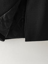 Simple wool jacket