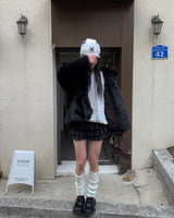 ベルベットカンカンスカートパンツ
