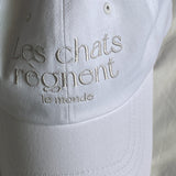 ルシャボールキャップ / LES CHATS BALL CAP OFF WHITE
