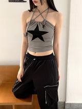 アメルウォーターバームフェスティバルホルターXビーズストラップスター/Amel Waterbomb Festival Halter X Beads Thong Star Pear