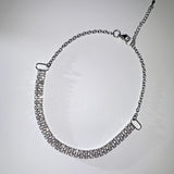 [Mamamoo Moonbyul/STAYC ISA아이사 착용] Neck layered shine choker (6684901441654)