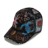 BBD Tweed Cap Hommage Graffiti Ver. (Black) (4642339913846)