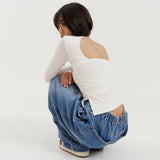 サイドスリットチューブトップ / SIDE SLIT TUBE TOP IVORY