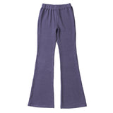 ニットスリムブーツカットパンツ / KNITTED SLIM BOOTSCUT PANTS