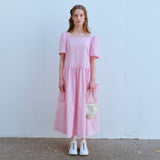 ハンドメイドハートバッグ / HANDMADE HEART BAG, CREAM