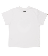 3DハートTシャツ/LEKIM 3D HEART T-SHIRT WHITE (WOMAN)