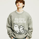 パピードルフィンニット/Puppy dolphin knit