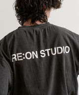 バックロゴピグメントTシャツ