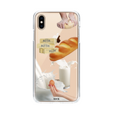 ブレッドアンドミルクジェリースマホケース/Bread and milk jelly case