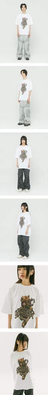 ブルドッグT / Bulldog Tee White
