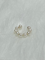 pearl donut Earcuff