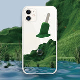 フォレストグリーンアイフォンケース/Forest Green Phone Case