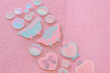 Bubble Bath seal sticker (2 set)