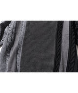 MULTIPLE INCISON CABLE KNIT MFONT002-BK (6645571125366)