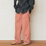 バンディングナイロンパンツ/BANDING NYLON PANTS_INDIAN PINK
