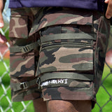 Basic Logo Front Pocket Shorts - Camo (6674881970294)