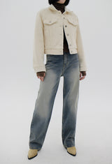ブックルトラッカージャケット / Bookle trucker jacket (2color)