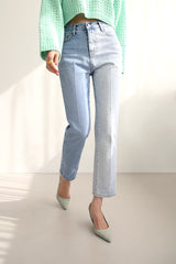 クルエラジーンズ / CREUELLA JEANS / UNBALANCE STRAIGHT DENIM PANTS