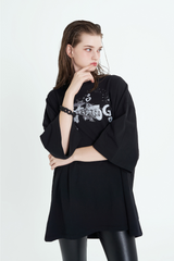 オーバーフィットニューヨーク　ロゴTシャツ