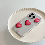 コーラルパラダイスハートバルーンケース / Coral Paradise Heart Balloon Case (Jelly Hard)