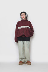 ミッドカラーパイピングジップアップ / Mid Colour Piping Zip-Up