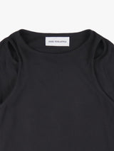 レイヤードカットアウトTシャツ