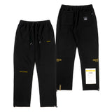 21 TYPO HEAVY SWEAT JOGGER PANTS WHITE MELANGE / BLACK (6624161726582)