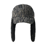 BSRABBIT EARFLAP HAT MULTI GREEN